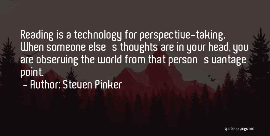 Perspective Taking Quotes By Steven Pinker
