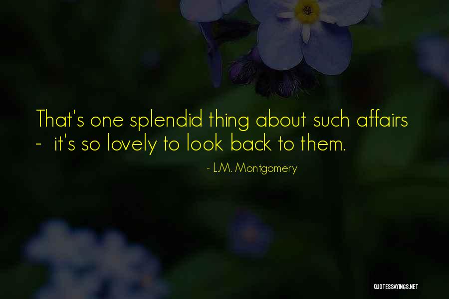 Perspektiva Lineare Quotes By L.M. Montgomery Perspektiva Lineare Quotes By L.M. Montgomery