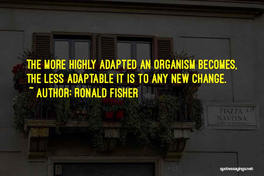 Perspektive Likovna Quotes By Ronald Fisher
