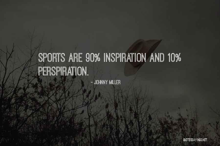 Perspiration Inspiration Quotes By Johnny Miller Perspiration Inspiration Quotes By Johnny Miller