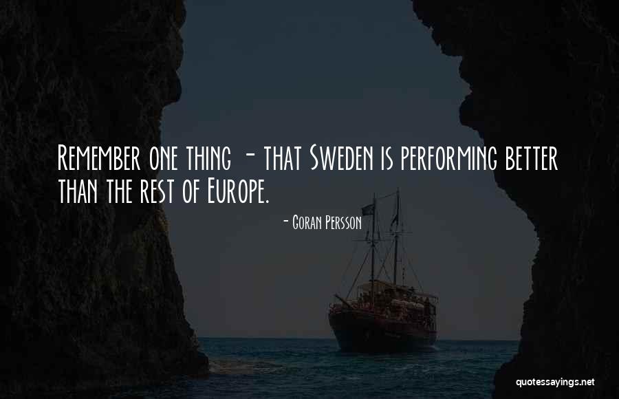 Persson Quotes By Goran Persson Persson Quotes By Goran Persson