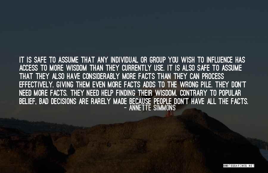 Persuasion And Influence Quotes By Annette Simmons Persuasion And Influence Quotes By Annette Simmons