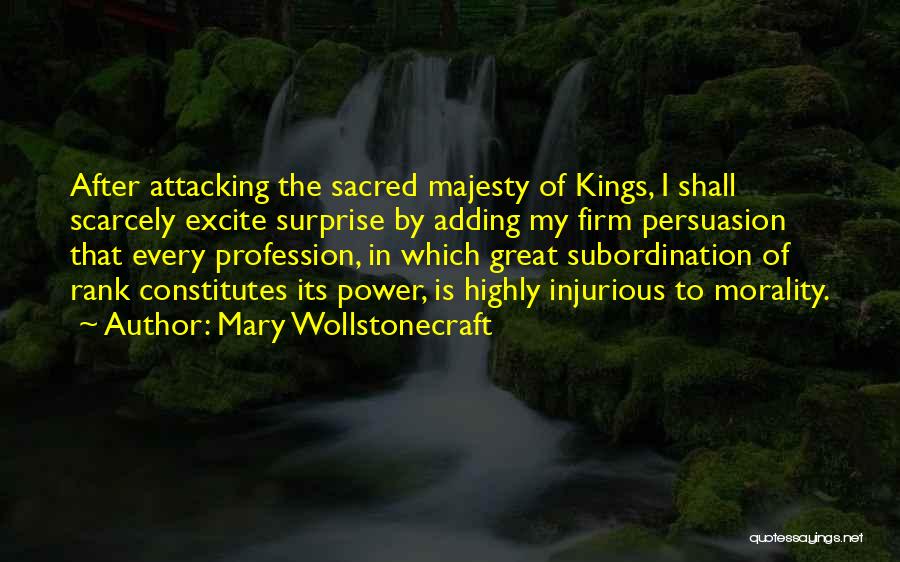 Persuasion Quotes By Mary Wollstonecraft