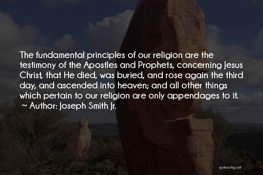 Pertain Quotes By Joseph Smith Jr.