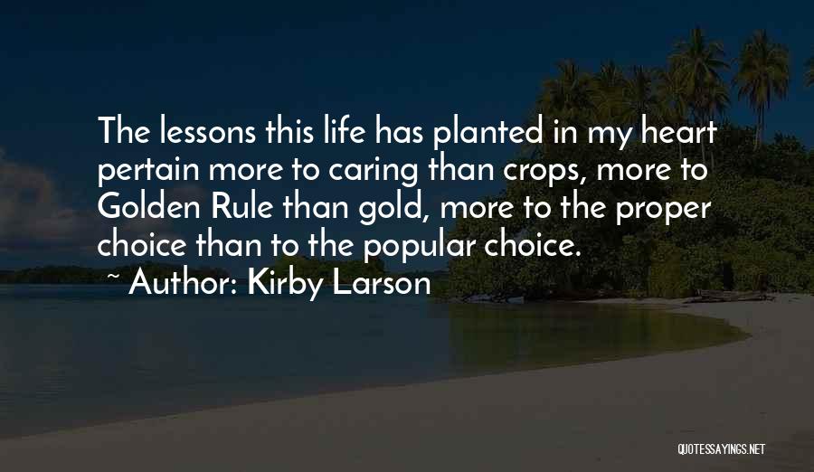 Pertain Quotes By Kirby Larson