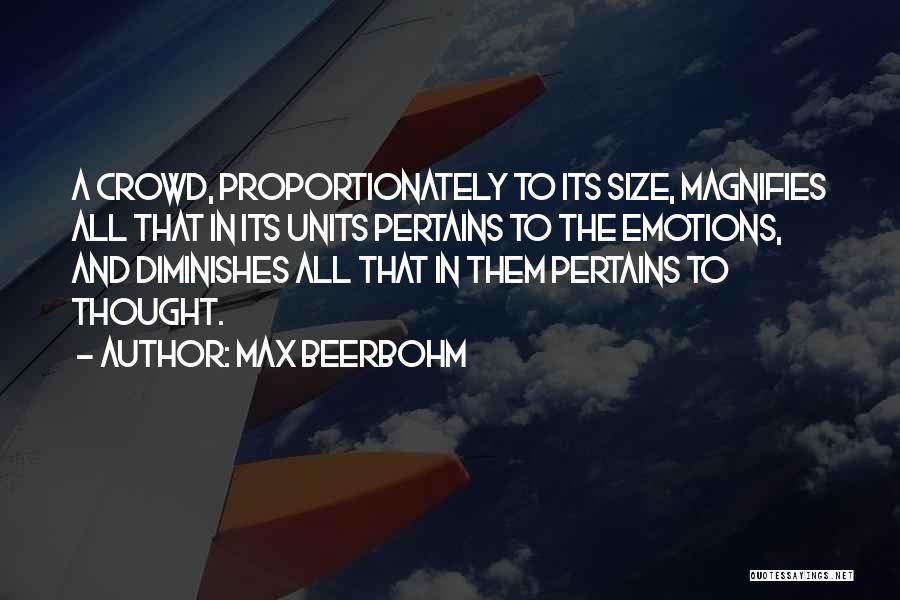 Pertains To Quotes By Max Beerbohm