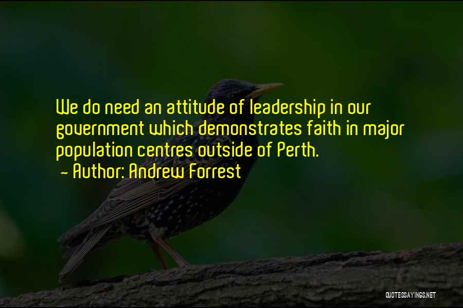 Perth Quotes By Andrew Forrest