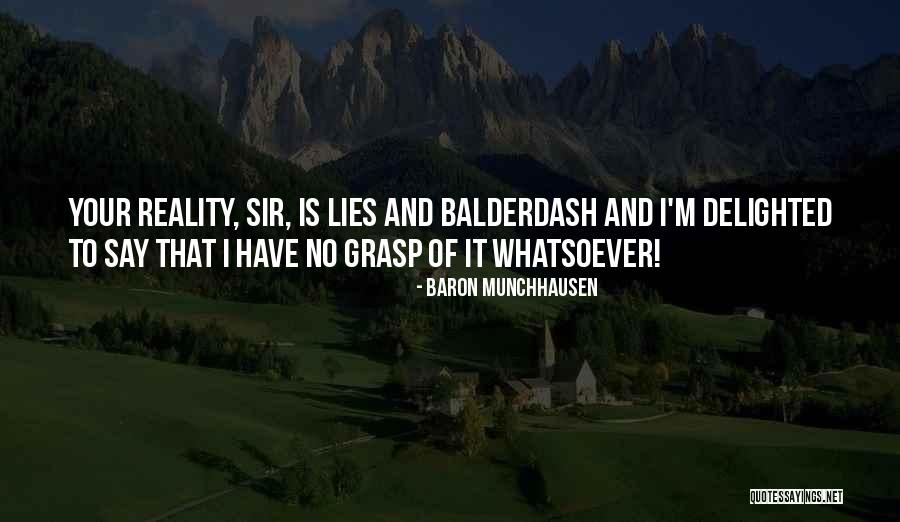 Pertolongan Pertama Quotes By Baron Munchhausen Pertolongan Pertama Quotes By Baron Munchhausen