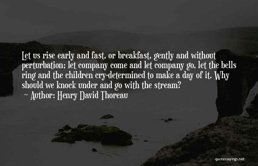 Perturbation Quotes By Henry David Thoreau