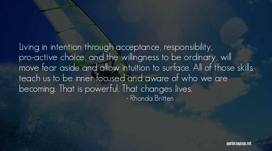 Perturbation Training Quotes By Rhonda Britten Perturbation Training Quotes By Rhonda Britten