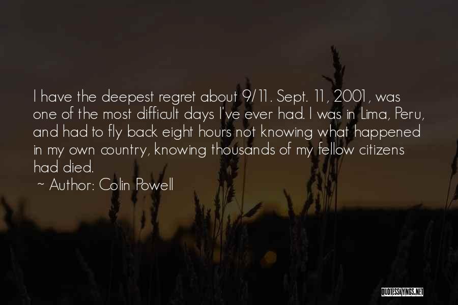 Peru Quotes By Colin Powell
