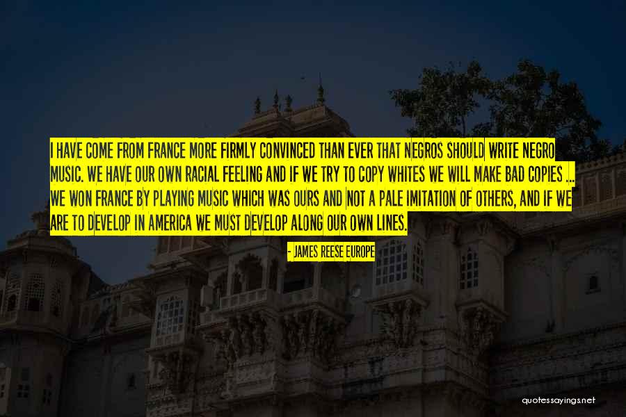 Perutel Quotes By James Reese Europe Perutel Quotes By James Reese Europe