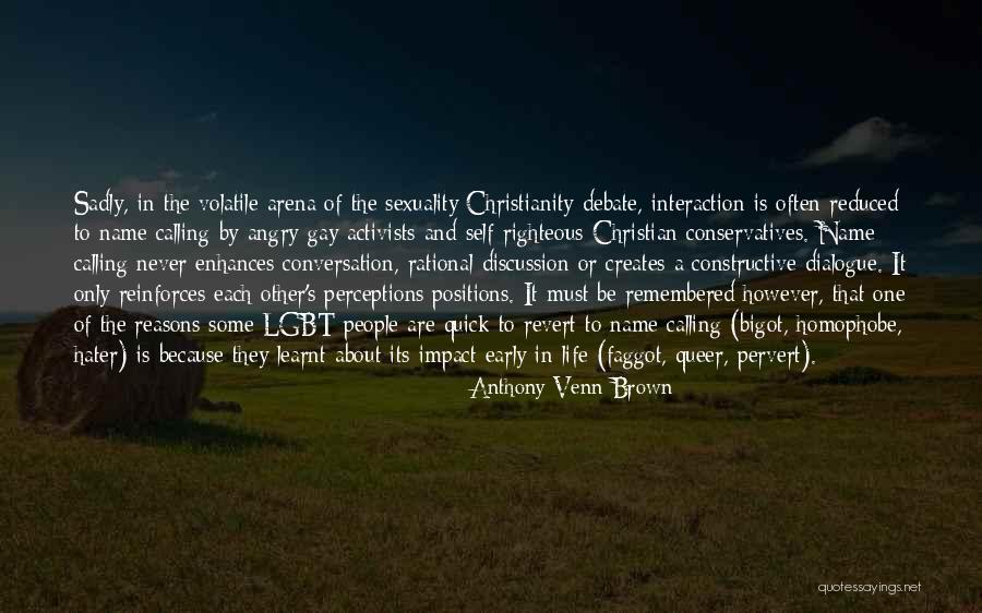 Pervert Quotes By Anthony Venn-Brown