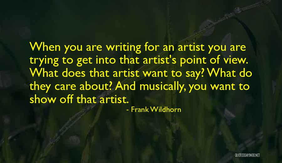 Perwin Feelworld Quotes By Frank Wildhorn Perwin Feelworld Quotes By Frank Wildhorn