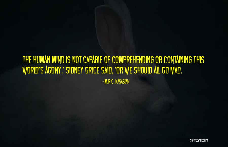 Pesares In English Quotes By M.R.C. Kasasian Pesares In English Quotes By M.R.C. Kasasian