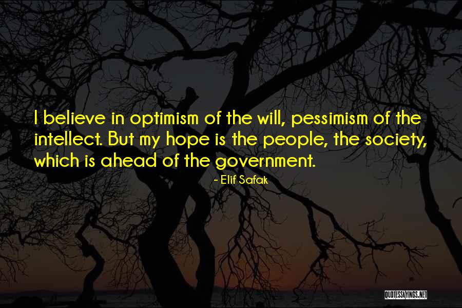 Pessimism Quotes By Elif Safak