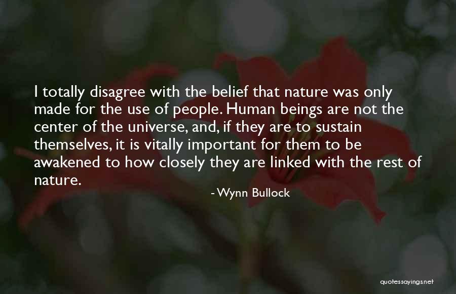 Pessimismo Storico Quotes By Wynn Bullock Pessimismo Storico Quotes By Wynn Bullock