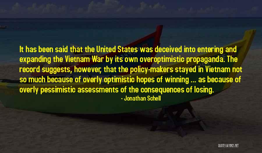 Pessimistic Optimistic Quotes By Jonathan Schell Pessimistic Optimistic Quotes By Jonathan Schell