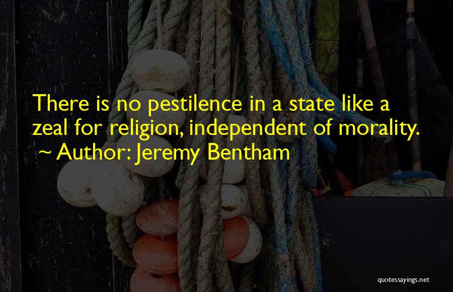 Pestilence Quotes By Jeremy Bentham