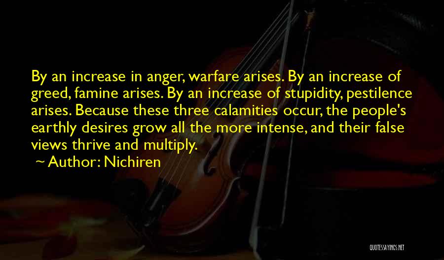 Pestilence Quotes By Nichiren