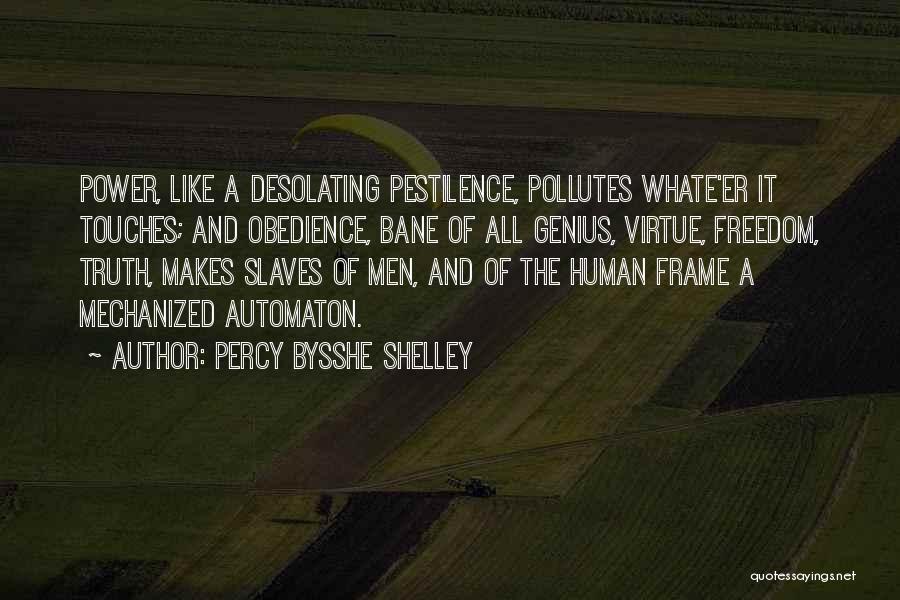 Pestilence Quotes By Percy Bysshe Shelley