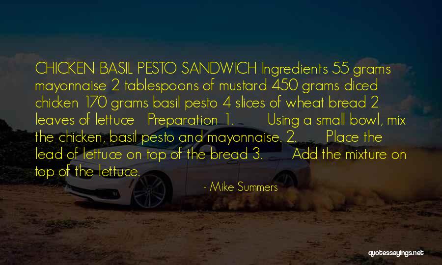 Pesto Quotes By Mike Summers Pesto Quotes By Mike Summers