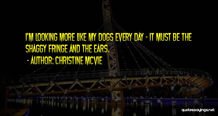 Pet Dogs Quotes By Christine McVie