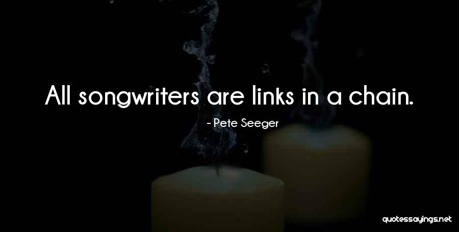 Pet Dominion Quotes By Pete Seeger