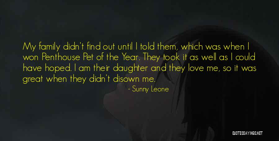 Pet Love Quotes By Sunny Leone