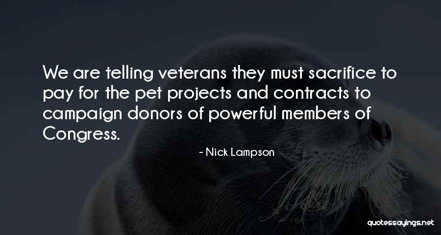 Pet Projects Quotes By Nick Lampson Pet Projects Quotes By Nick Lampson