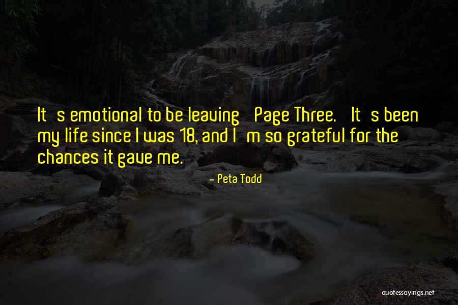 Peta Todd Quotes 546641