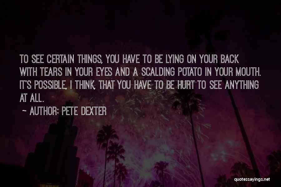 Pete Dexter Quotes 357376
