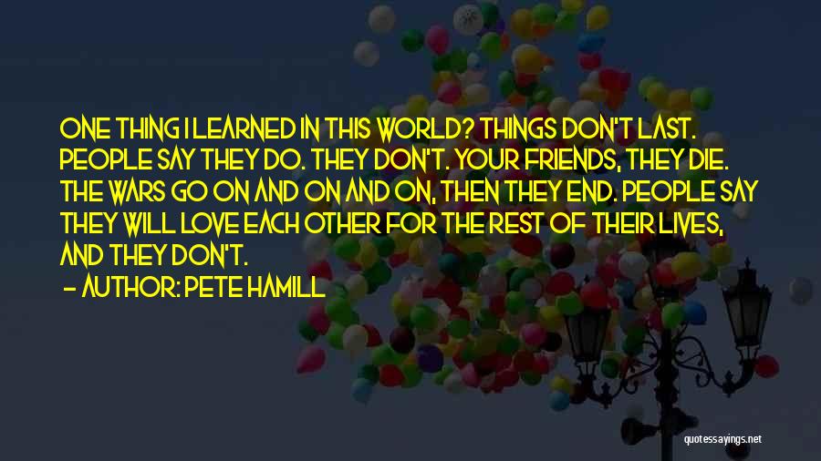 Pete Hamill Quotes 1510473