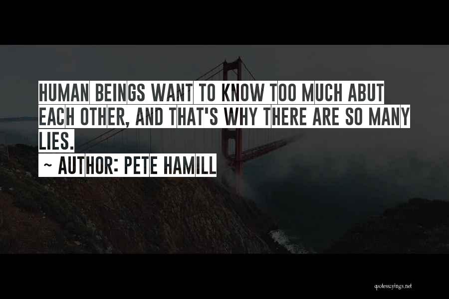 Pete Hamill Quotes 308274