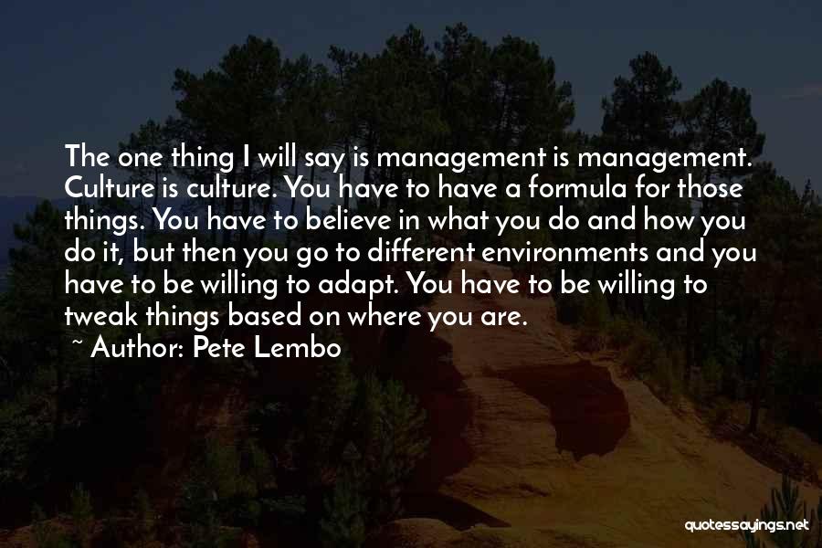 Pete Lembo Quotes 552014