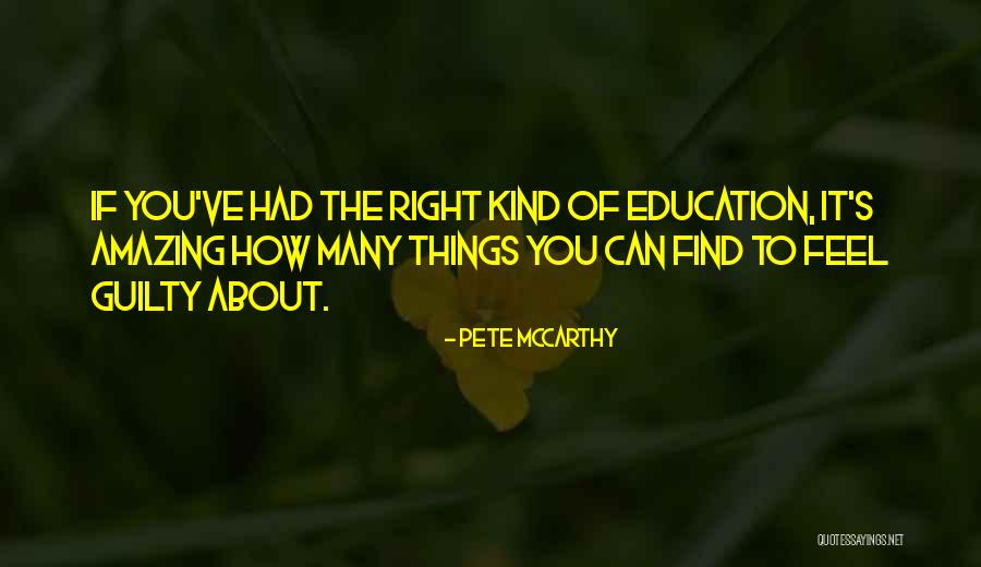 Pete McCarthy Quotes 1018948 Pete McCarthy Quotes 1018948