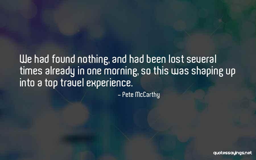 Pete McCarthy Quotes 760849 Pete McCarthy Quotes 760849