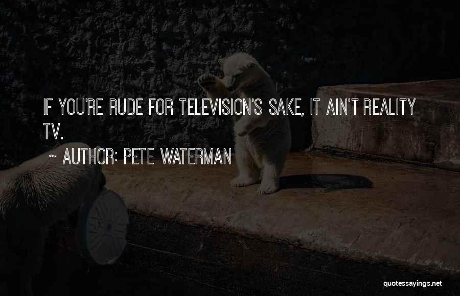 Pete Waterman Quotes 2176165