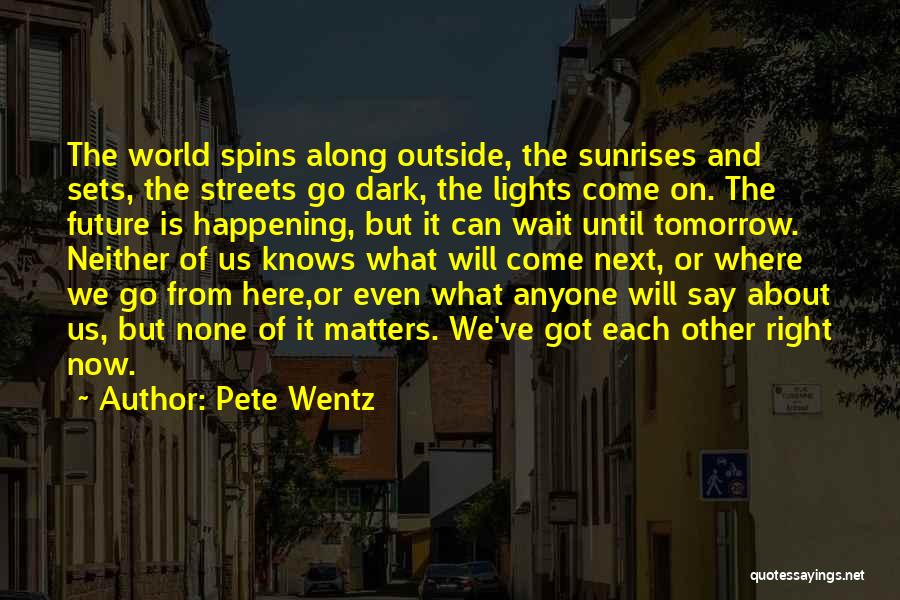 Pete Wentz Quotes 1195466