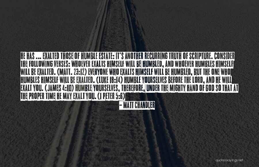 Peter 23 Quotes By Matt Chandler Peter 23 Quotes By Matt Chandler