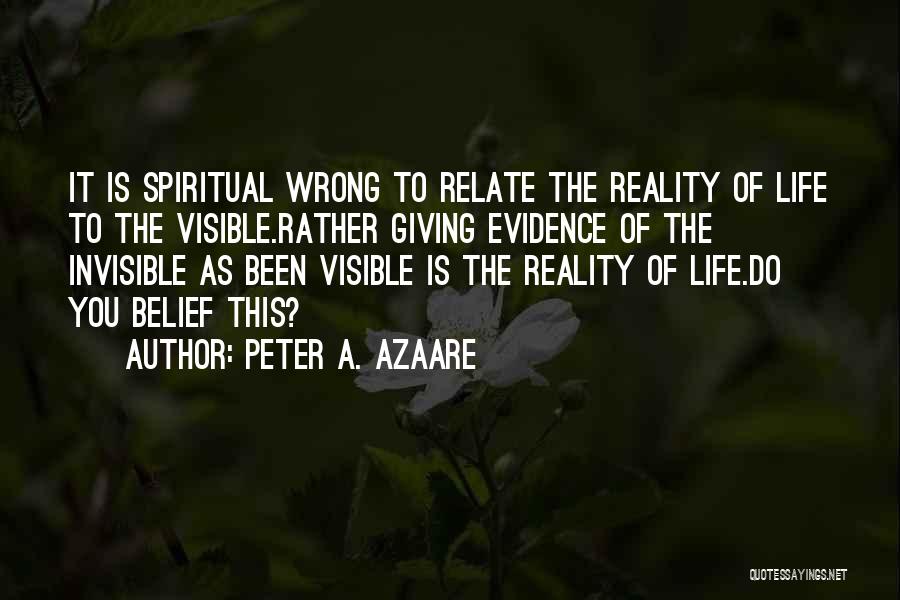 Peter A. Azaare Quotes 1635761