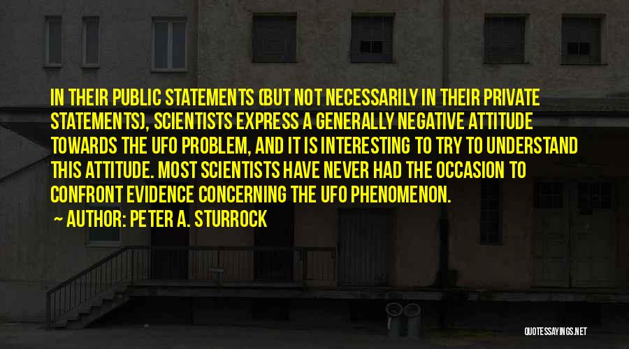 Peter A. Sturrock Quotes 1438480