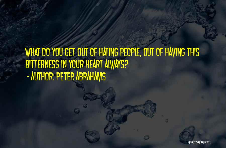 Peter Abrahams Quotes 375044