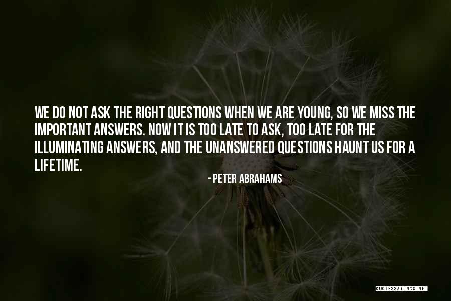 Peter Abrahams Quotes 967817