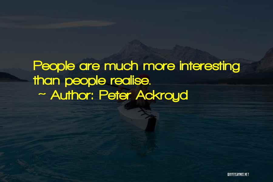 Peter Ackroyd Quotes 1975701