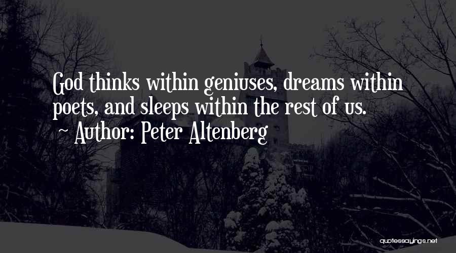 Peter Altenberg Quotes 236765