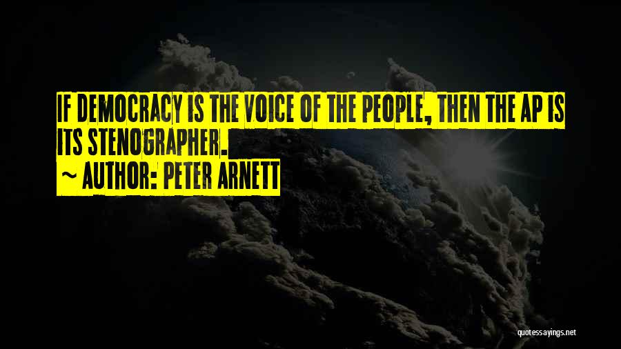 Peter Arnett Quotes 830423