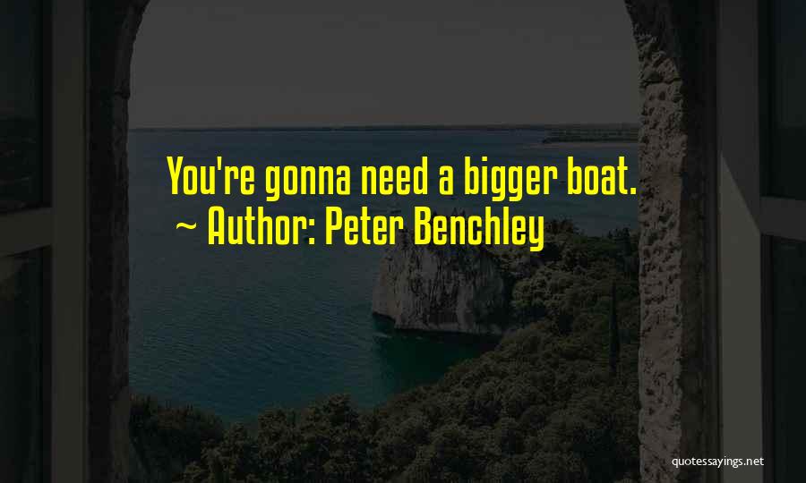 Peter Benchley Quotes 783517