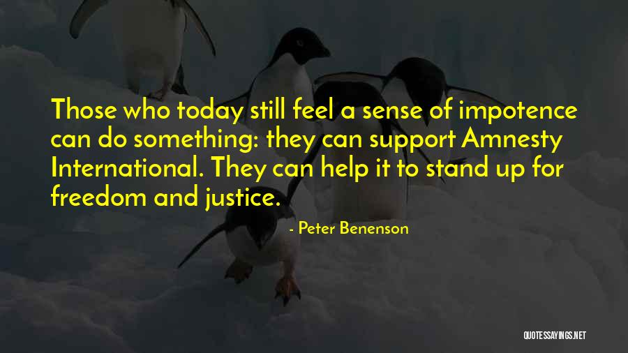 Peter Benenson Quotes 376088