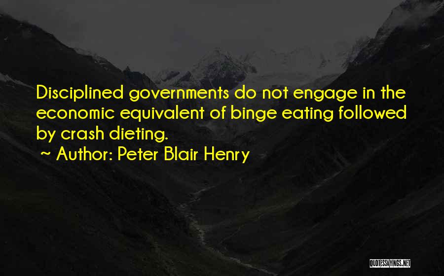 Peter Blair Henry Quotes 1310391